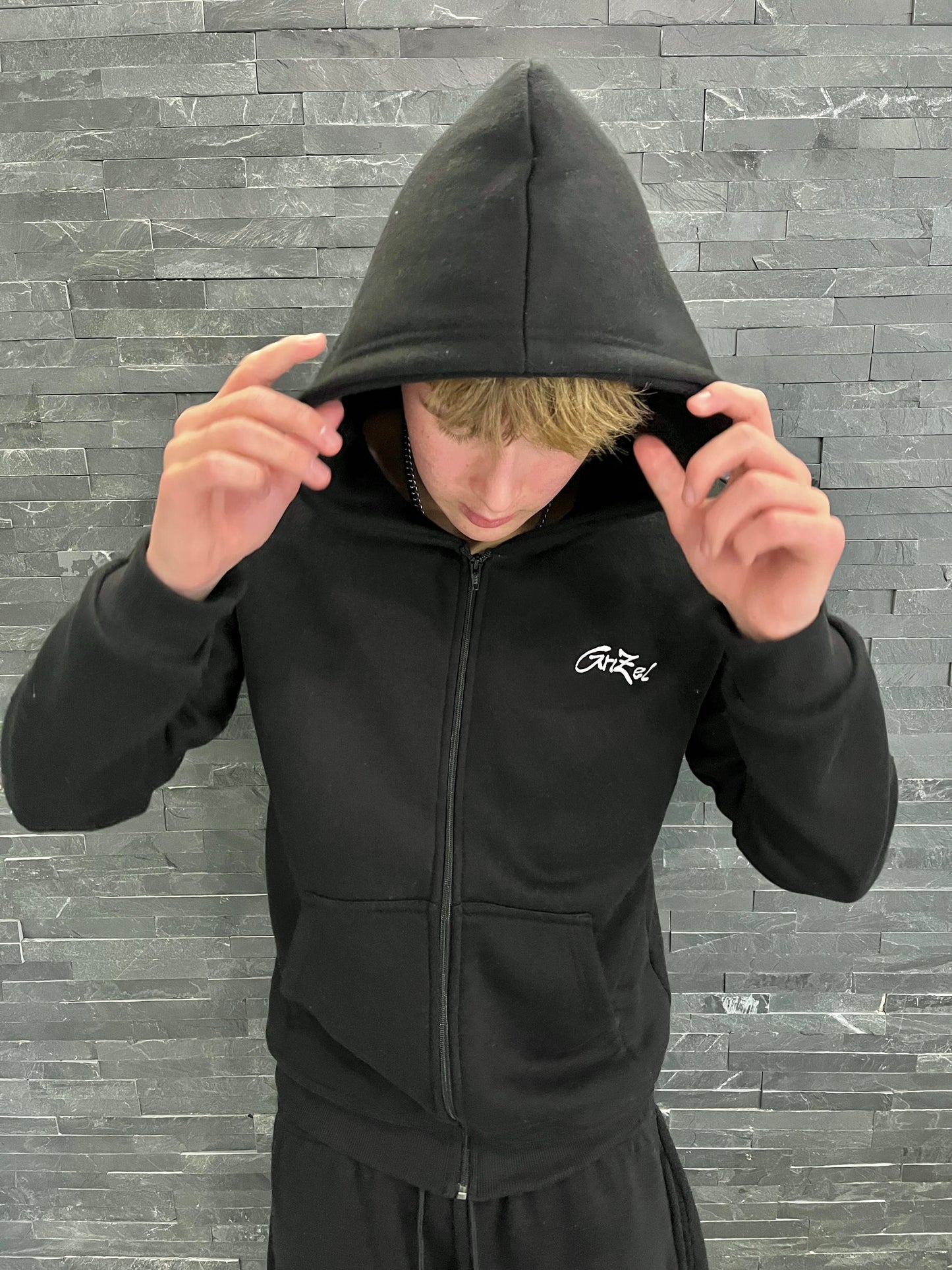 Cozy Strides Zip Hoodie